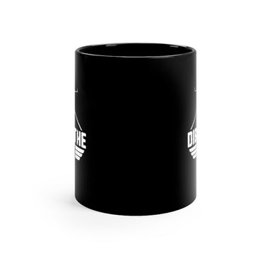 DIBS ON THE PILOT RUNNING DESIGNED - MUG Printify